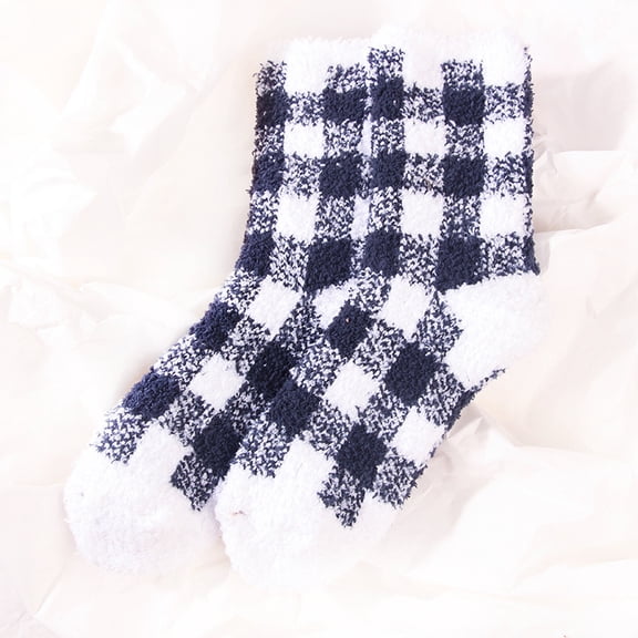 Dalrosia Women's Fuzzy Socks for Women Slipper Socks-Cozy Fluffy Non-Slip Warm,for Halloween, Home, Hospital, Yoga