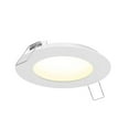 thumbnail image 1 of Dals Lighting 5003-Cc Excel 3" Integrated Led Wafer Canless Recessed Light - White, 1 of 4
