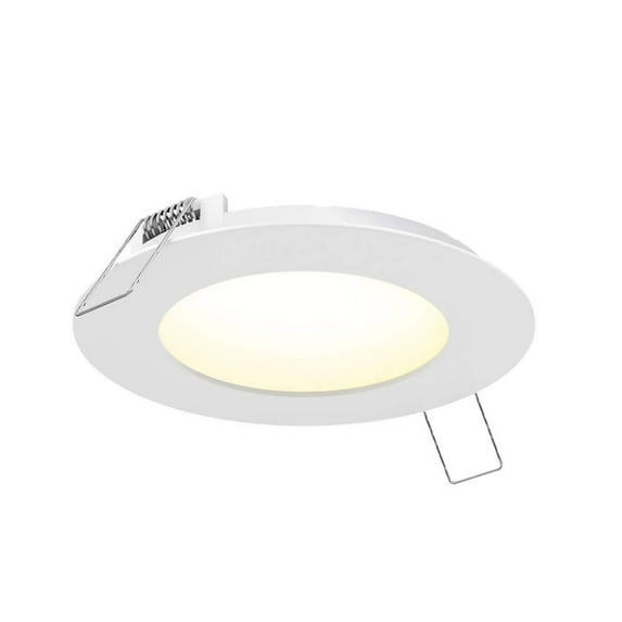 Dals Lighting 5003-Cc Excel 3" Integrated Led Wafer Canless Recessed Light - White