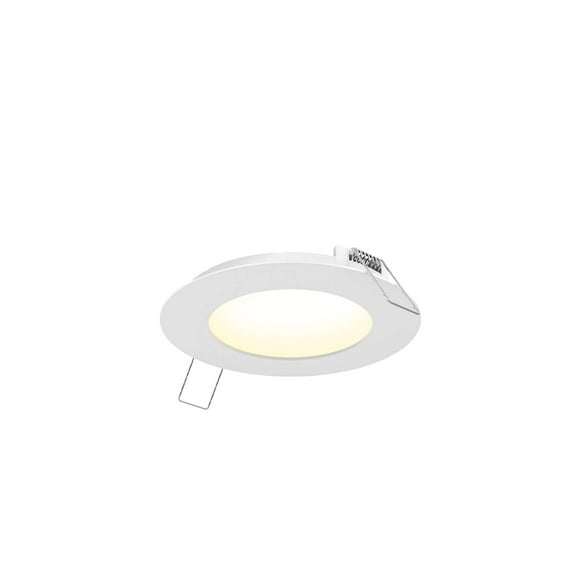 Dals Lighting 5004-Dw Excel 4" Integrated Led Wafer Canless Recessed Light - White