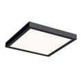 thumbnail image 1 of Dals Lighting Cfledsq10-Cc 10" Wide Led Flush Mount Square Ceiling Fixture - Black, 1 of 5