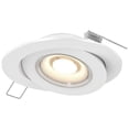 thumbnail image 1 of Dals Lighting Fgm4-Cc Pivot Led Canless Recessed Fixture - White, 1 of 2