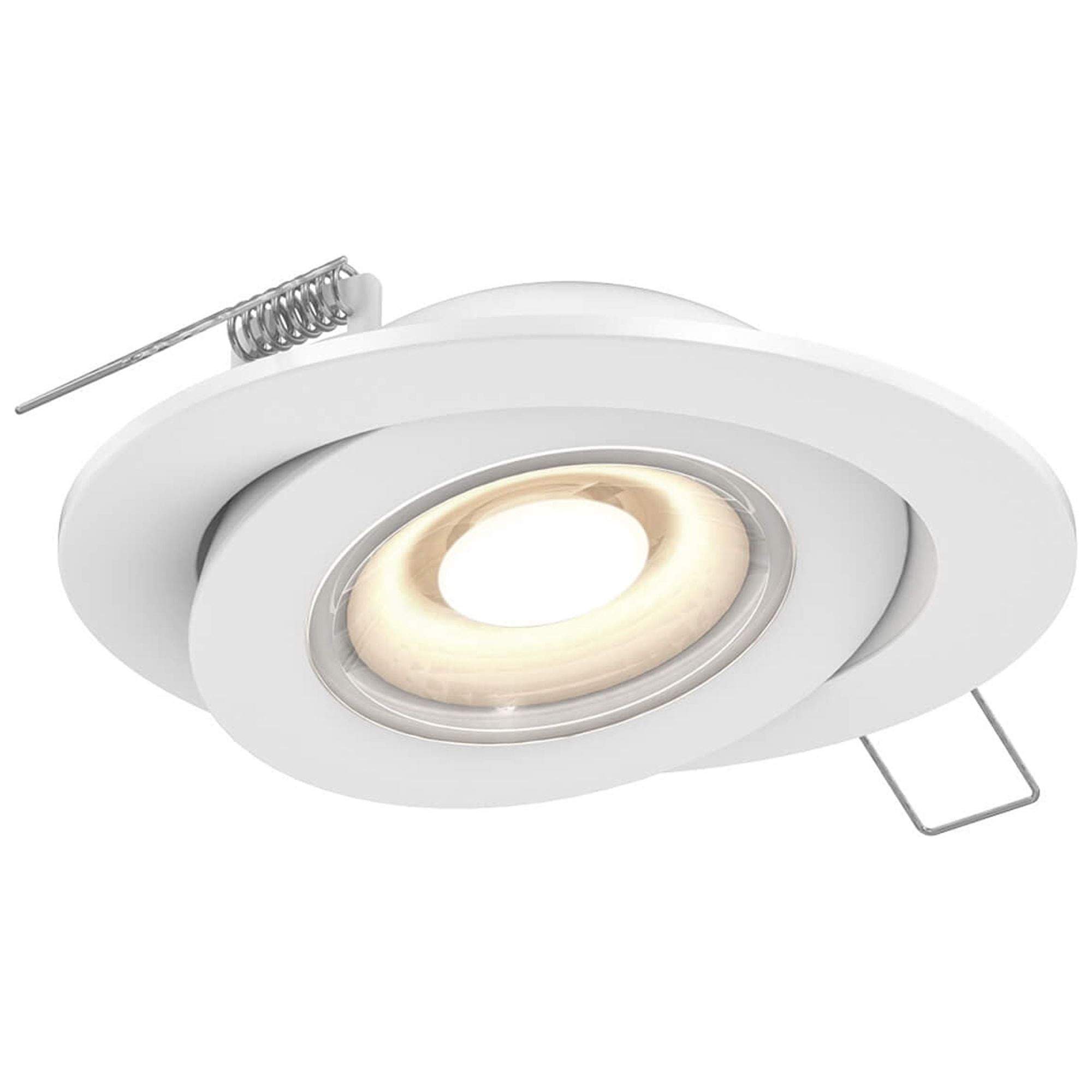 Progress Pivot Led Dals Lighting Fgm6-Cc Pivot Led Canless Recessed Fixture - White ...