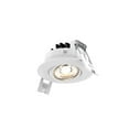 thumbnail image 1 of Dals Lighting Gmb2-Cc Scope 2" Integrated Led Adjustable Canless Recessed Light - White, 1 of 6