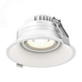 thumbnail image 1 of Dals Lighting Rgm6-Cc Facet 6" Integrated Led Canless Recessed Light - White, 1 of 5
