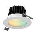thumbnail image 1 of Dals Lighting Sm-Rgr4 Smart Home 4" Regressed Led Canless Recessed Fixture - White, 1 of 3