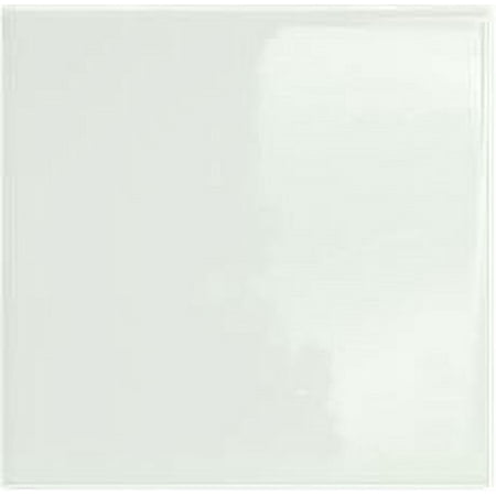 Daltile Ceramic Wall Tile, White, 6X6 In.