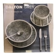 thumbnail image 1 of Dalton 16-piece Dinnerware Set with Stoneware, Gray, 1 of 2