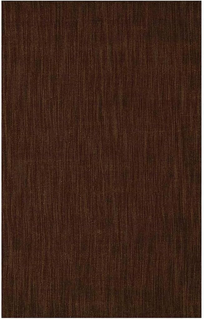 Dalton X Fireproof Hearth Rug Chocolate Wool Blend Fireplace Mat Protect Home D Cor