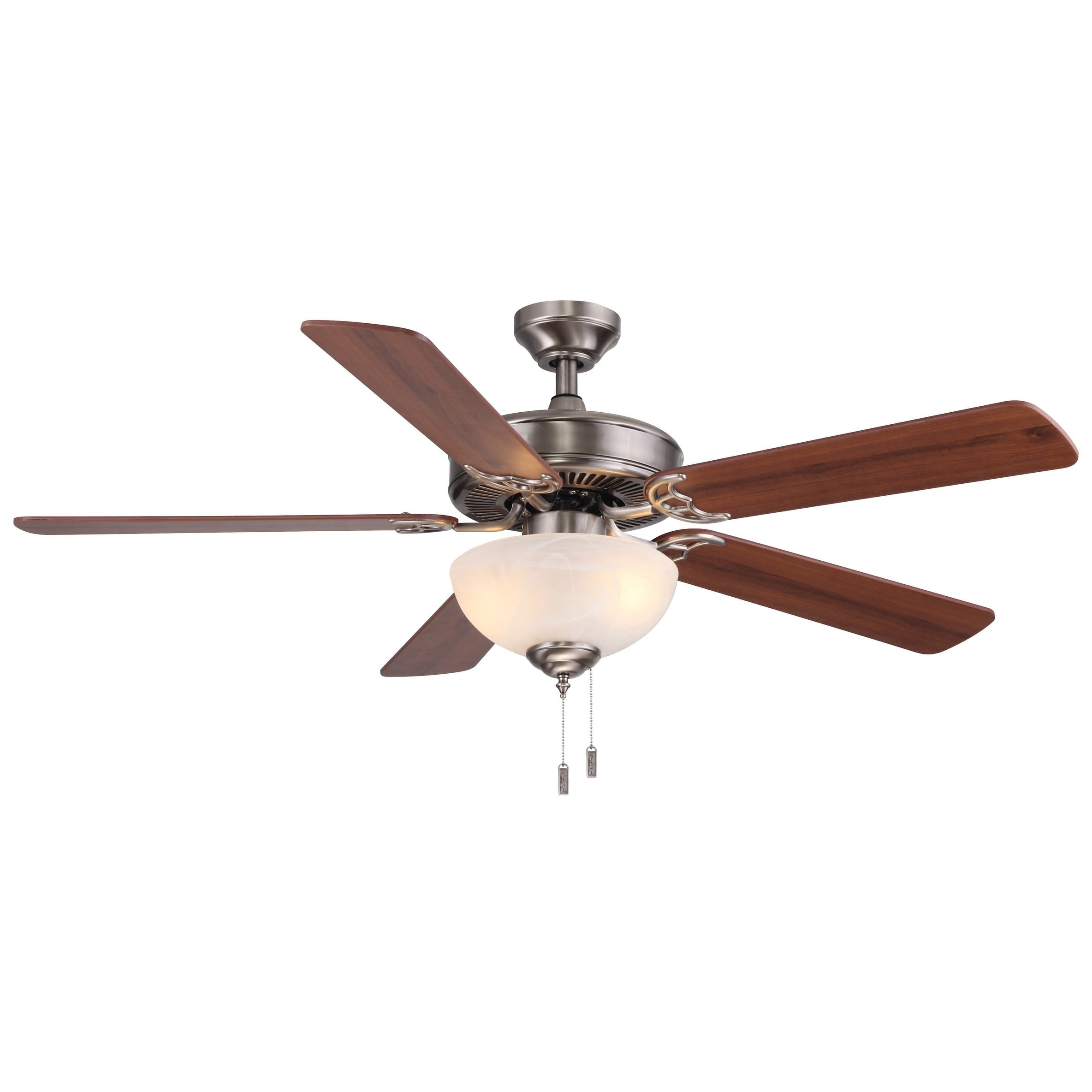 Dalton 52" Bronze Ceiling Fan with Frosted Glass Light Kit