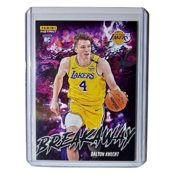 Dalton Knecht Rookie 2024-25 Panini NBA #12 Breakaway Card Lakers 1/1355