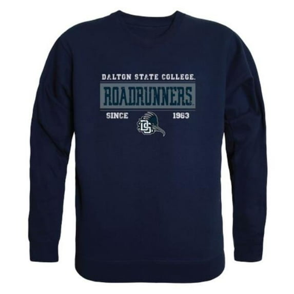 Dalton State College Roadrunners Established Crewneck Sweatshirt, Navy - Small