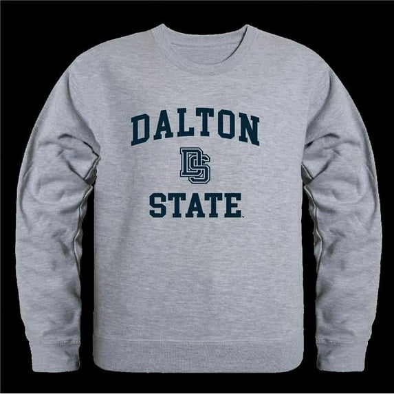 Dalton State College Roadrunners Seal Crewneck Sweatshirt, Heather Grey - Large