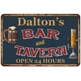 thumbnail image 1 of Dalton's Green Bar & Tavern Rustic Sign Decor 8x12 208120047428, 1 of 1