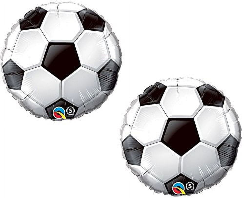 DalvayDelights Soccer Sports Ball World Cup Game (2) 18" Birthday Party Decor Mylar Balloons
