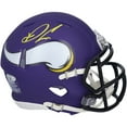 thumbnail image 1 of Dalvin Cook Minnesota Vikings Autographed Riddell Speed Mini Helmet, 1 of 2