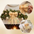 thumbnail image 1 of Dalxymotic Christmas Bow Hanging Decoration, Holiday Tree Wreath Door Wall Accent, Festive Home Party Arrangement Bow, Bow Decor, Christmas Decoration for Tree, Wreath, Door, Wall, 1 of 5