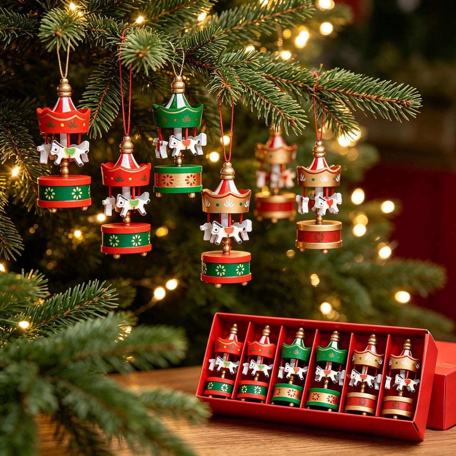Holiday Carousels for Festive Home Decor