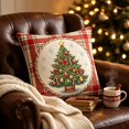 thumbnail image 1 of Dalxymotic Christmas Cushion Cover, Xmas Soft Throw Pillow Case, Christmas Decorations Indoor Outdoor, Winter Decor Indoor, Holiday Home Decoration for Sofa, Bed, Couch, Chair, 1 of 6