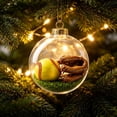 thumbnail image 1 of Dalxymotic Christmas Glass Ornament Set, Clear Plastic Christmas Balls, Xmas Tree Hanging Ornament, Glass Ornament Set for Christmas Tree, Home, Mantel, Living Room, Office, 1 of 8