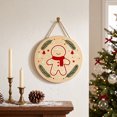 thumbnail image 1 of Dalxymotic Christmas Wooden Hanging Decor, Round Furniture Decoration, Creative Christmas Ornament, Festive Hanging Ornament, Christmas Wooden Decor for Home, Mantel, Tree, Shelf, 1 of 7