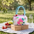 thumbnail image 1 of Dalxymotic Insulated Lunch Bag, Extra-large Insulated Bento Lunch Box, Handheld Meal Carrier with Ice Pack, Reusable Thermal Cooler Tote, for Work, Office, Picnic, Travel, 1 of 6