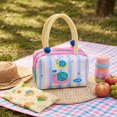 thumbnail image 1 of Dalxymotic Insulated Lunch Bag, Extra-large Insulated Bento Lunch Box, Handheld Meal Carrier with Ice Pack, Reusable Thermal Cooler Tote, for Work, Office, Picnic, Travel, 1 of 6