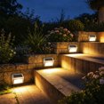 thumbnail image 1 of Dalxymotic Solar Step Light, LED Stair Light, Outdoor Waterproof Motion Sensor Step Light, Wall-Mount Stair Step Lighting, Solar Step Light for Garden, Patio, Porch, Yard, Balcony, 1 of 6