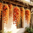 thumbnail image 1 of Dalxymotic Spring Artificial Flower Hanging, Realistic Wall Hanging Decor, Rattan Flower Wall Hangings, Spring Artificial Flower Hanging for Wall, Home, Living Room, Bedroom, Office, 1 of 6