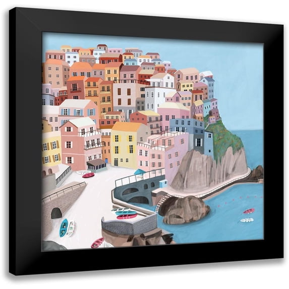 Daly, Carla 20x20 Black Modern Framed Museum Art Print Titled - ManarolaItaly