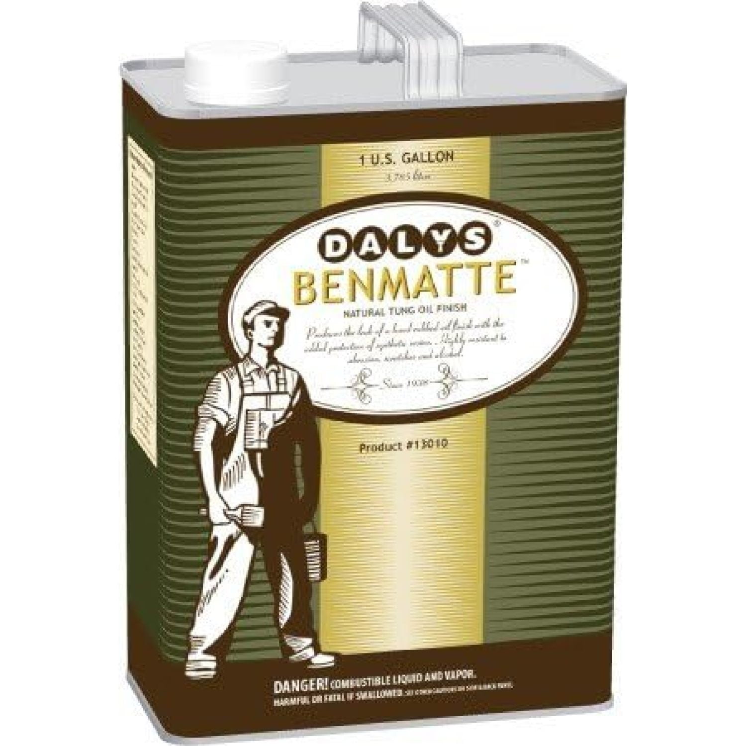 Daly's BenMatte Danish Tung Oil, Clear, 1 Pint - Walmart.com