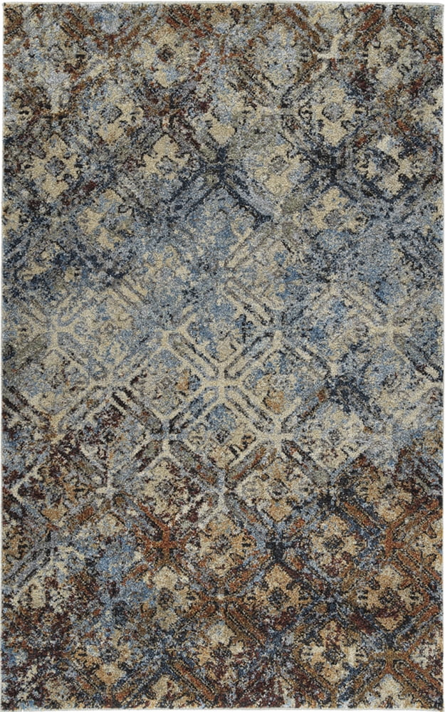 Dalyn Aero Multicolor Transitional Pattern Area Rug 3'3" x 5'3"