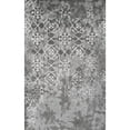 thumbnail image 1 of Dalyn Antigua Area Rug AN6 An6 Grey Grey Scrolls Distressed 5' 3" x 7' 7" Rectangle, 1 of 12
