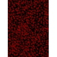 thumbnail image 1 of Dalyn Belize Shag Area Rug BZ100 Red Solid Shag 5' x 7' 6" Rectangle, 1 of 3