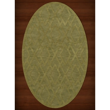 Dalyn Dover Area Rug DV1 Dv1 Pear Diamond Lines 5' x 8' Oval