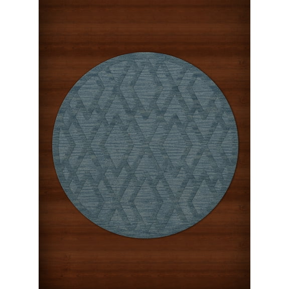 Dalyn Dover Area Rug DV1 Dv1 Sky Diamond Lines 8' x 8' Round