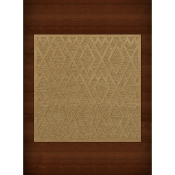 Dalyn Dover Area Rug DV1 Dv1 Wheat Diamond Lines 8' x 8' Square