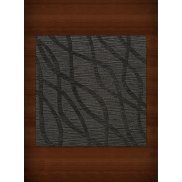 Dalyn Dover Area Rug DV10 Dv10 Ash Swirls Waves 8' x 8' Square