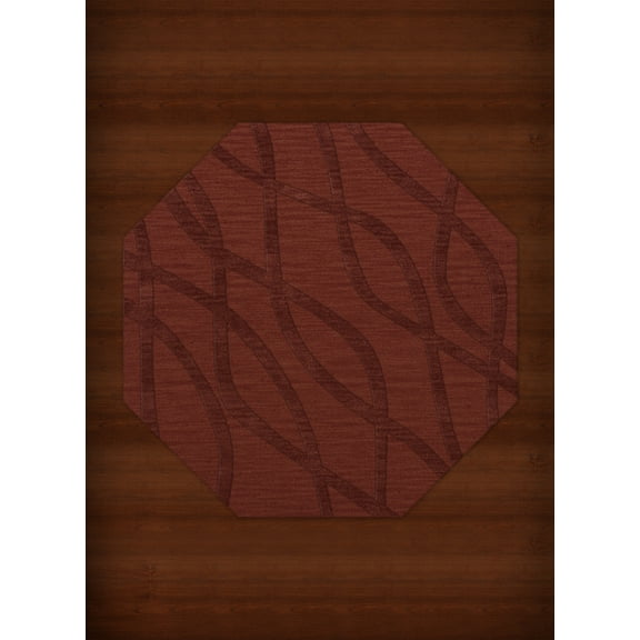 Dalyn Dover Area Rug DV10 Dv10 Canyon Swirls Waves 10' x 10' Octagon