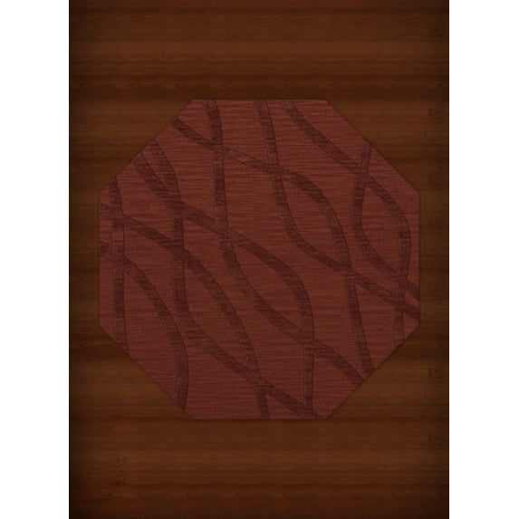 Dalyn Dover Area Rug DV10 Dv10 Canyon Swirls Waves 10' x 10' Octagon