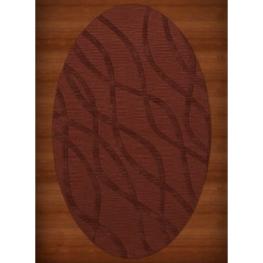 Dalyn Dover Area Rug DV10 Dv10 Canyon Swirls Waves 5' x 8' Oval