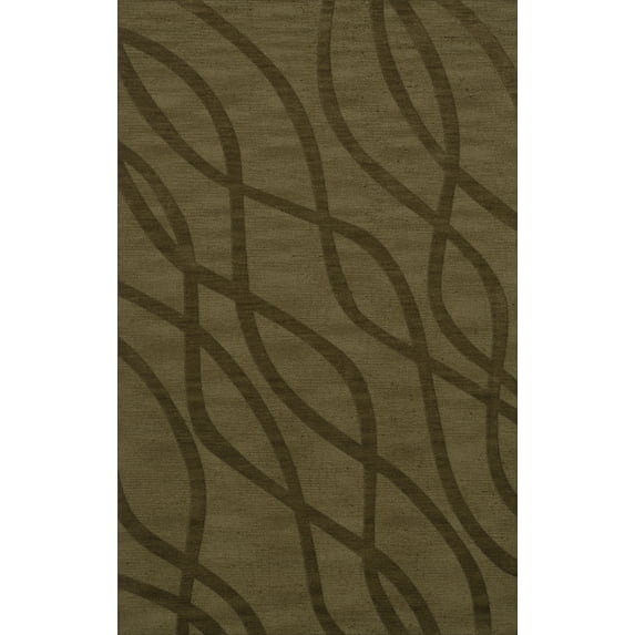 Dalyn Dover Area Rug DV10 Dv10 Leaf Swirls Waves 5' x 8' Rectangle