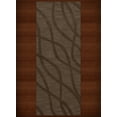 thumbnail image 1 of Dalyn Dover Area Rug DV10 Dv10 Mocha Swirls Waves 2' 6" x 10' Rectangle, 1 of 1