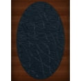 thumbnail image 1 of Dalyn Dover Area Rug DV10 Dv10 Navy Swirls Waves 5' x 8' Oval, 1 of 1