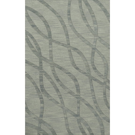 Dalyn Dover Area Rug DV10 Dv10 Seaglass Swirls Waves 12' x 18' Rectangle