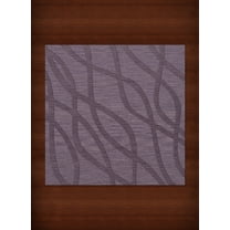 Dalyn Dover Area Rug DV10 Dv10 Viola Swirls Waves 6' x 6' Square