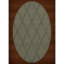 Dalyn Dover Area Rug DV11 Dv11 Aloe Lines Diamonds 12' x 15' Oval