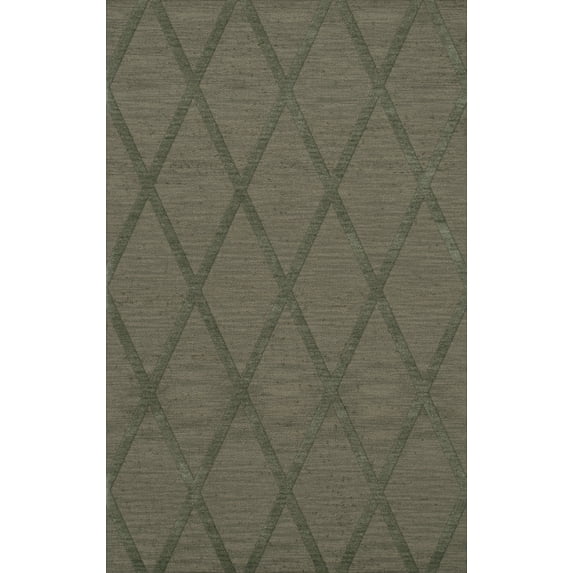 Dalyn Dover Area Rug DV11 Dv11 Aloe Lines Diamonds 8' x 10' Rectangle
