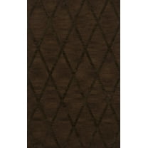 Dalyn Dover Area Rug DV11 Dv11 Fudge Lines Diamonds 4' x 6' Rectangle
