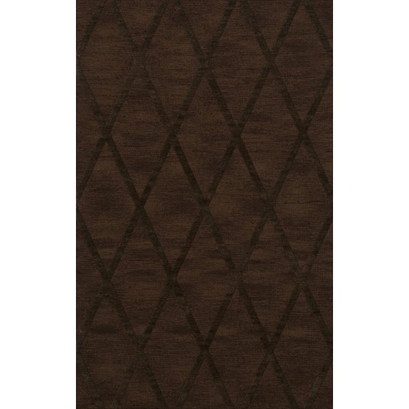 Dalyn Dover Area Rug DV11 Dv11 Fudge Lines Diamonds 5' x 8' Rectangle